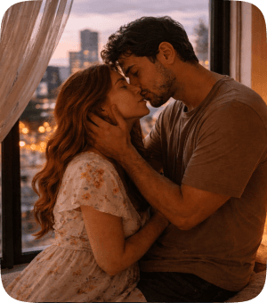 Couple story moment 1