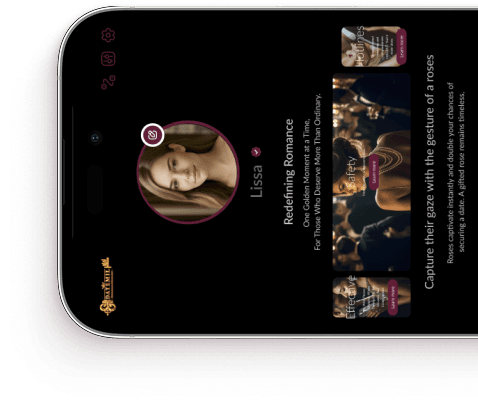 Datemil app phone preview